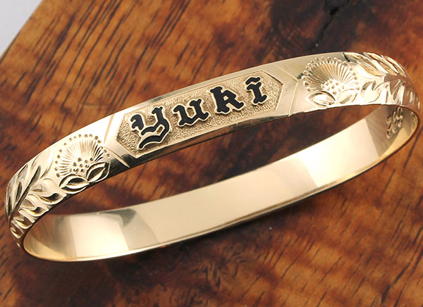 お守りとしてのハワイアンジュエリー バングル